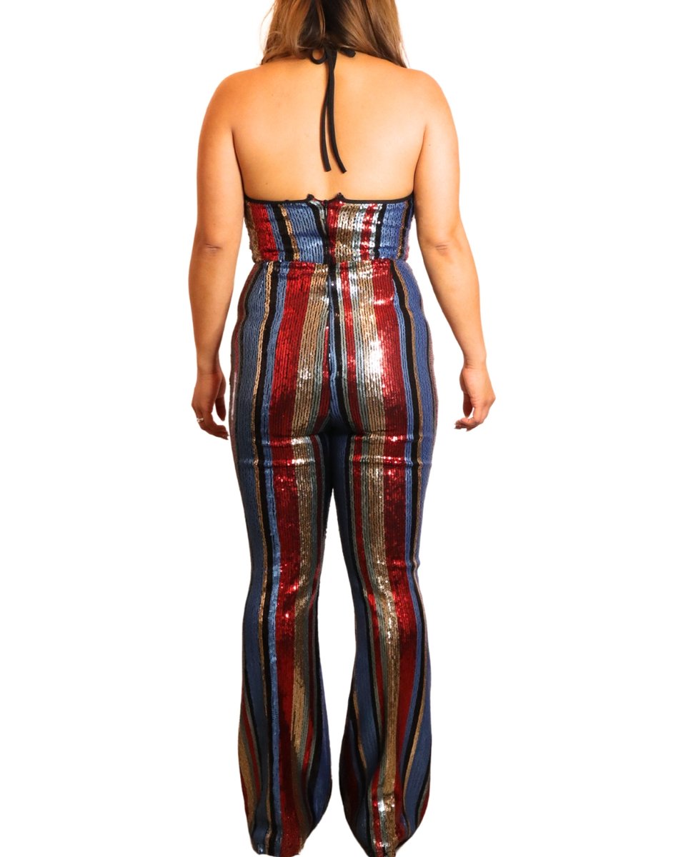 Sequined Jumpsuit