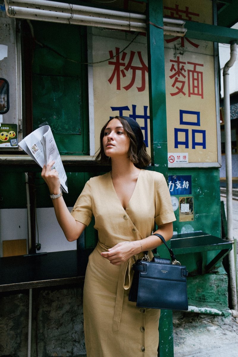 Emelie Dress - Mustard Yellow