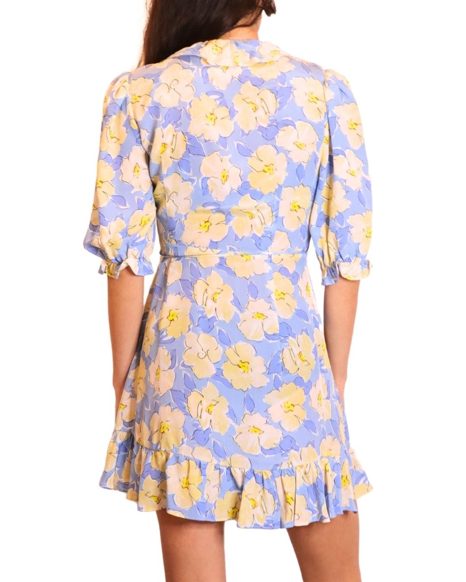 Rixo Ariel Azelea Bloom Midi Dress