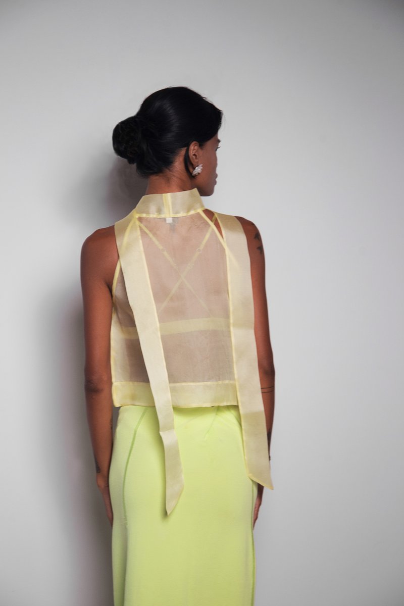 ORGANZA CROP TOP