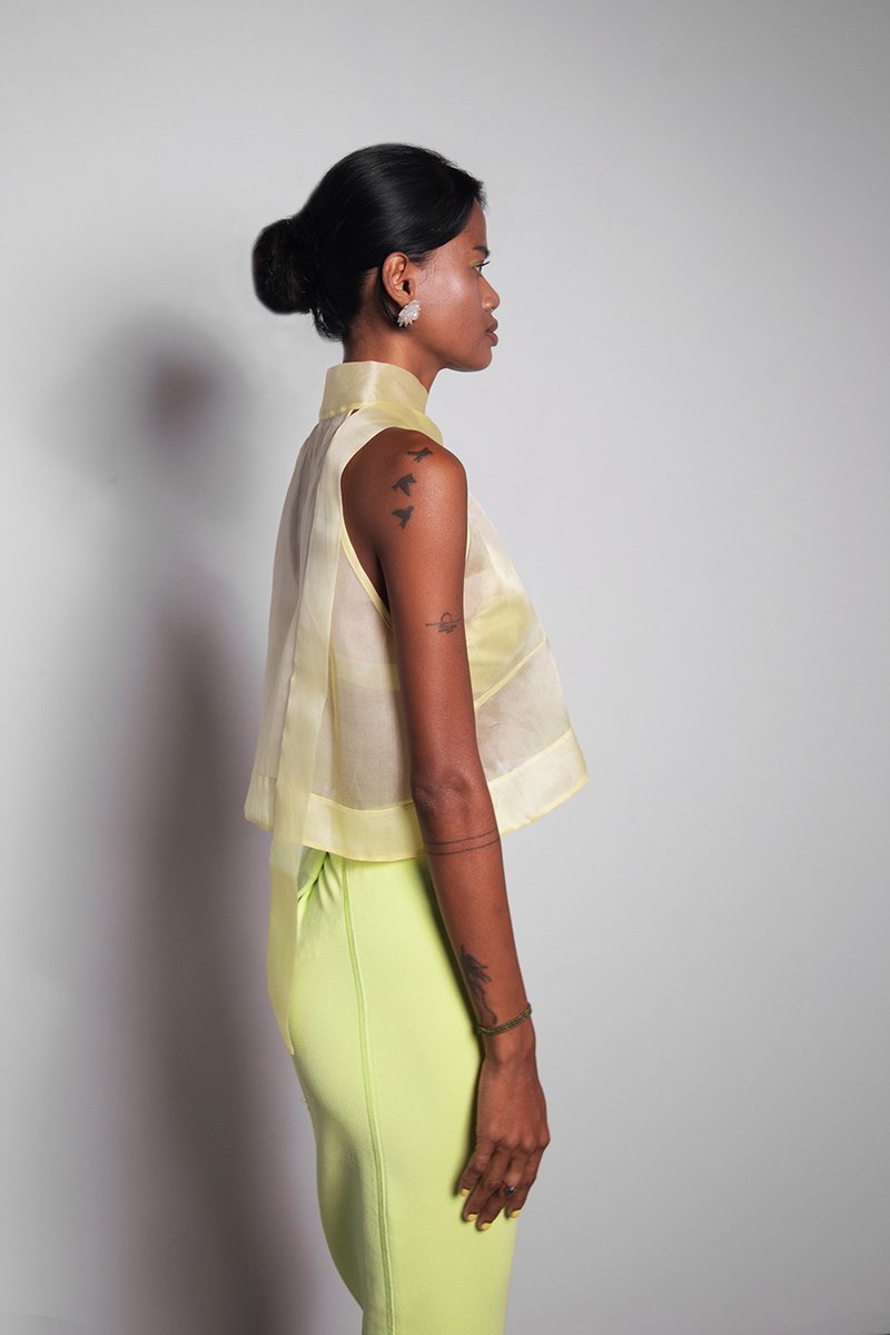 ORGANZA CROP TOP