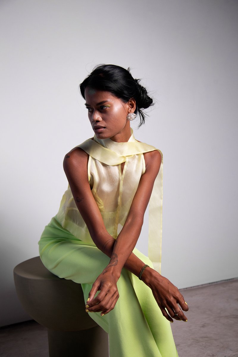 ORGANZA CROP TOP