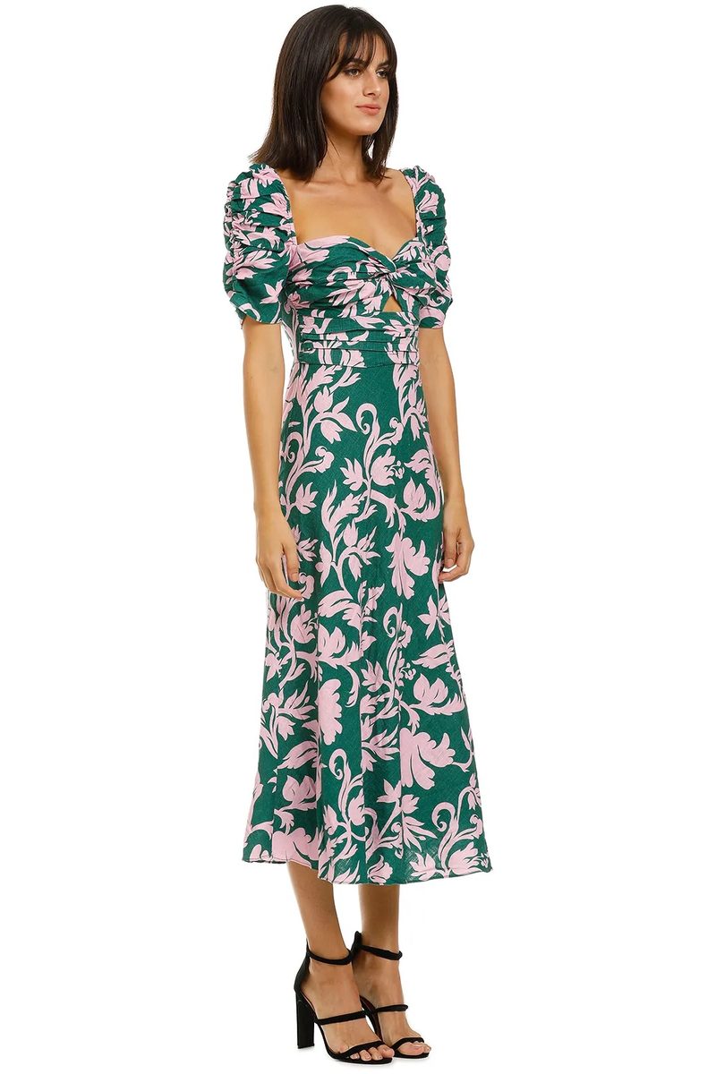 Keepsake Wistful Midi Dress – Jade Baroque