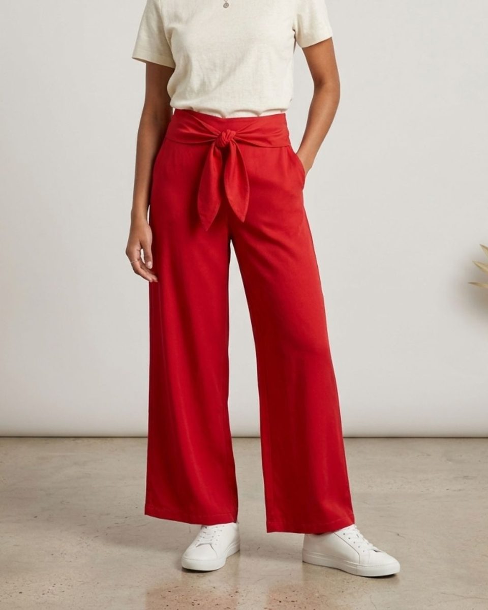 LISBON PANTS RED