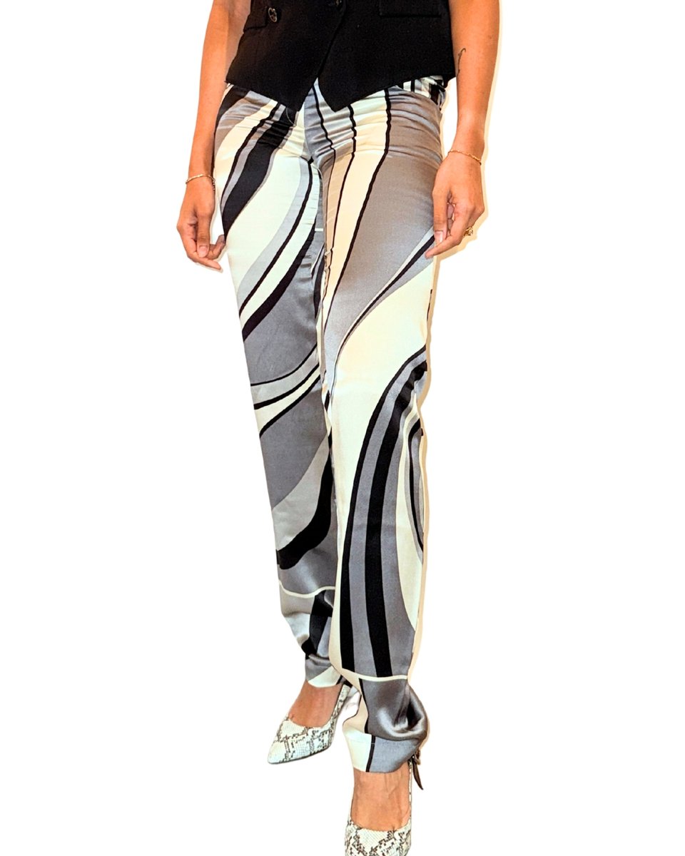 Isabella Wren, Silk Swirl Trousers