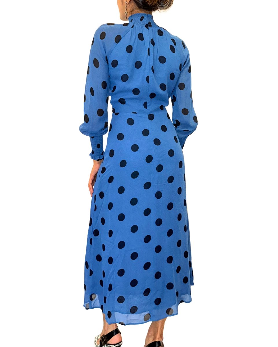 Reformation, Valentin Polka Dot Dress