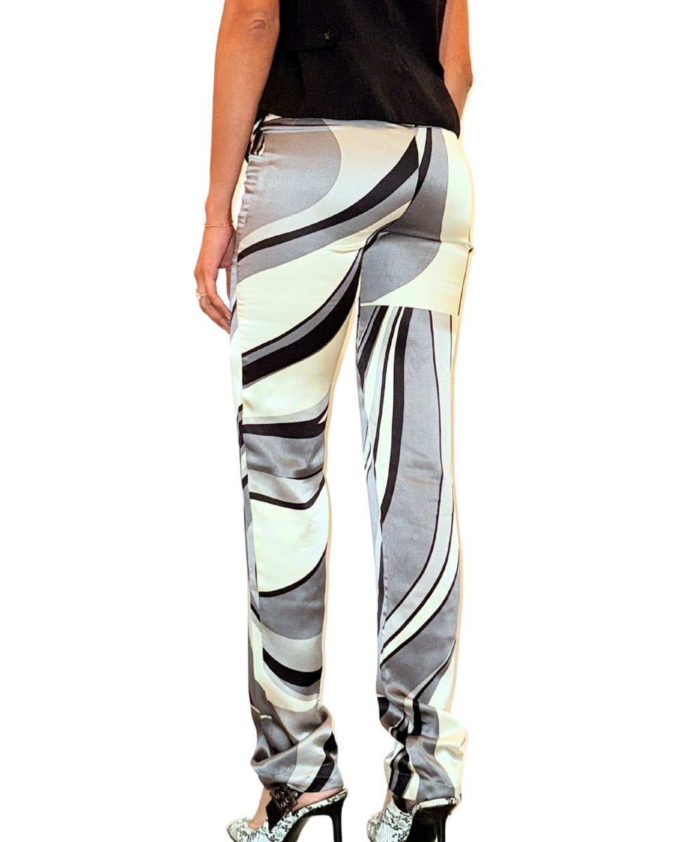 Isabella Wren, Silk Swirl Trousers