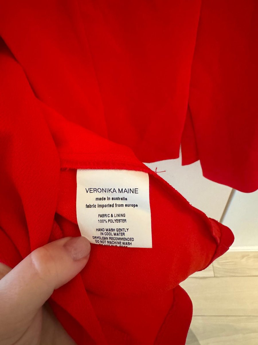 Veronika Maine Red Dress