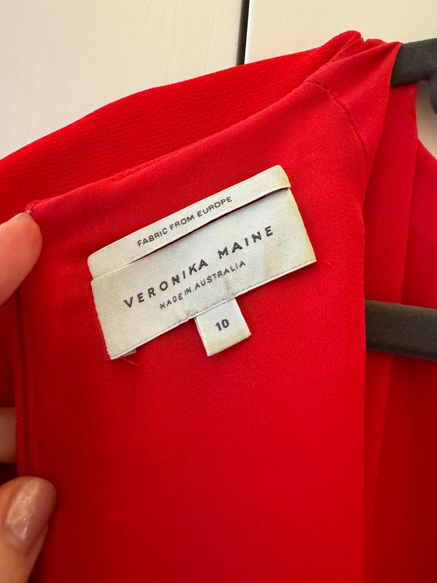 Veronika Maine Red Dress