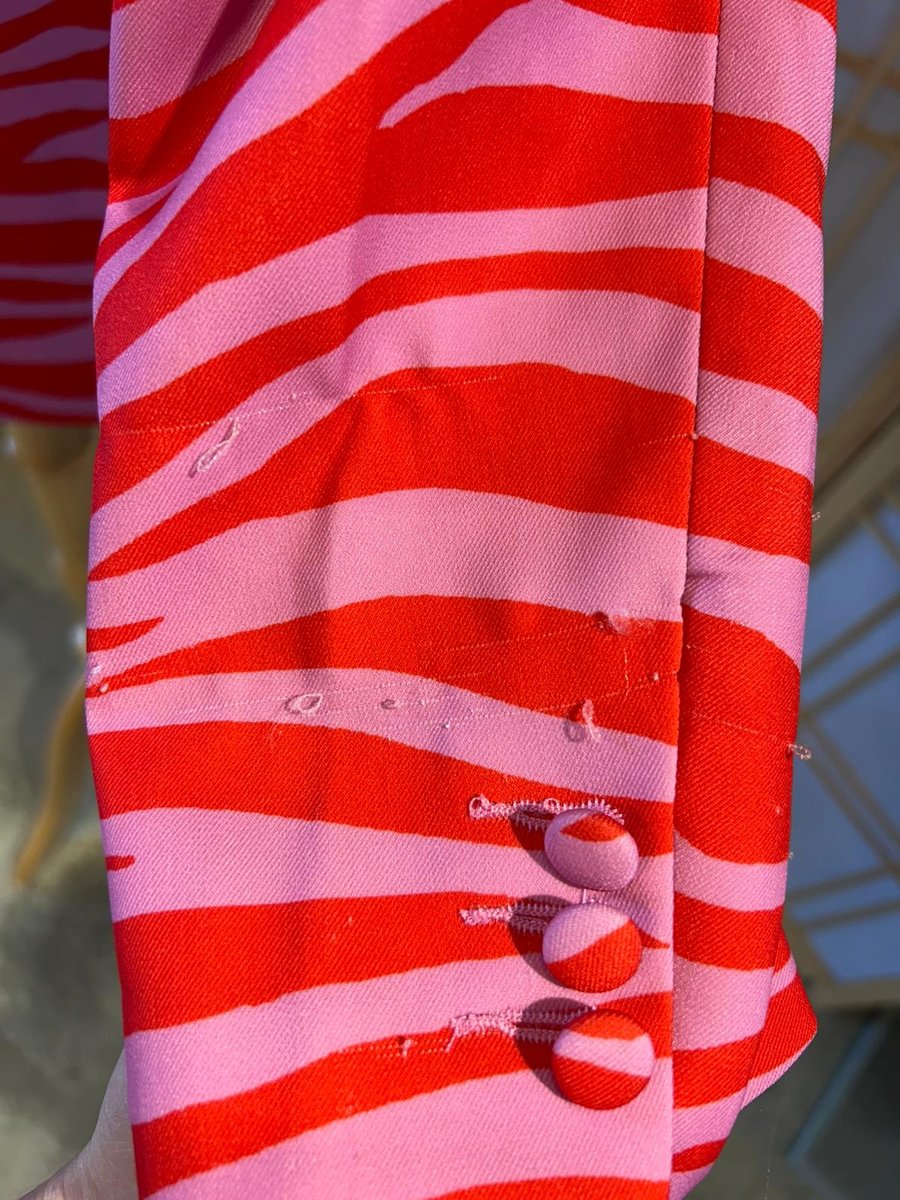 NA-KD x Janka Polliani Blazer Pink Zebra