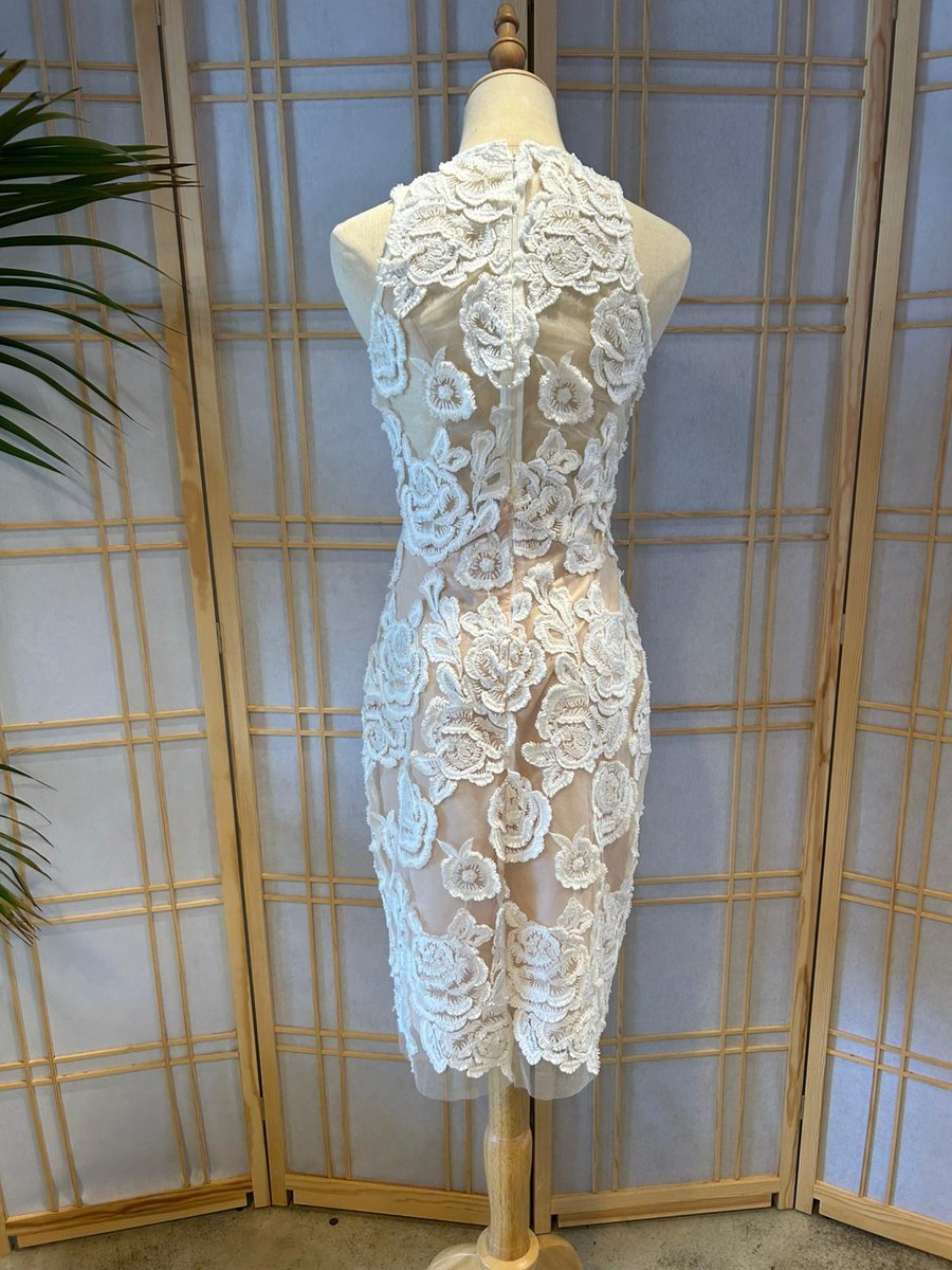 Reiss White Floral Dress