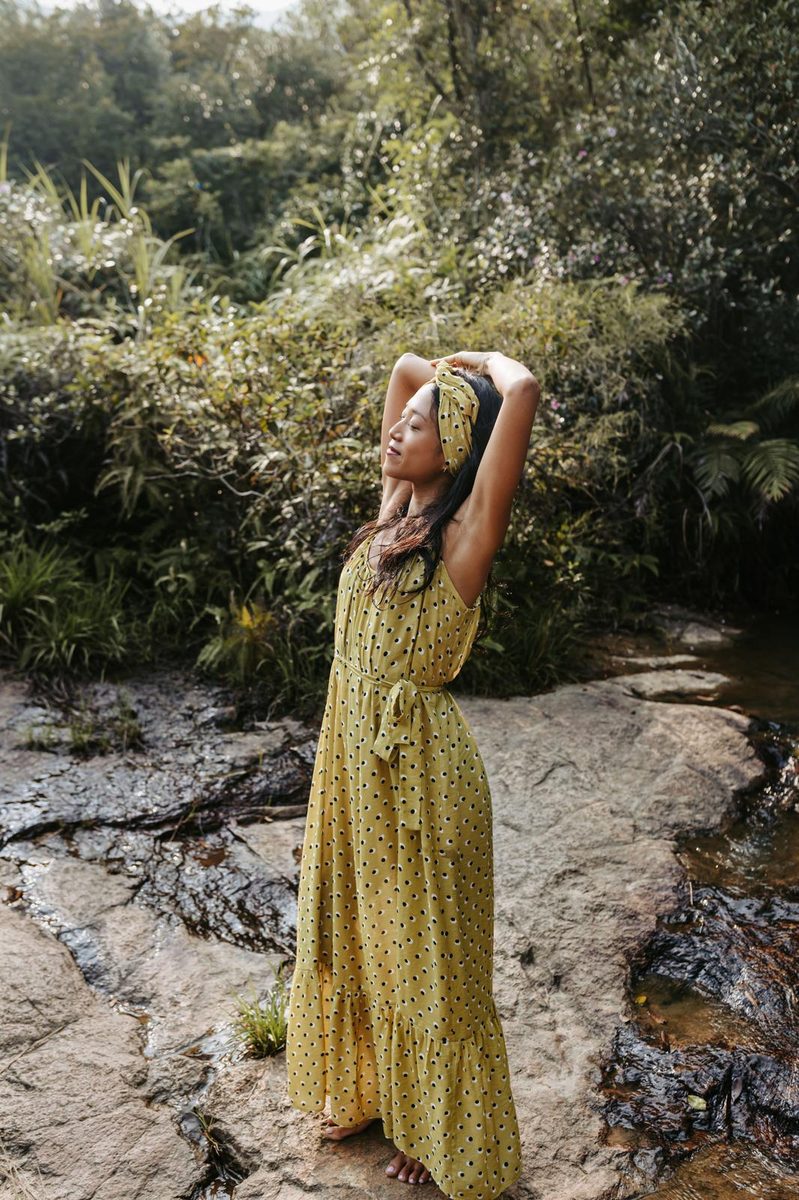 PAROS DRESS GREEN
