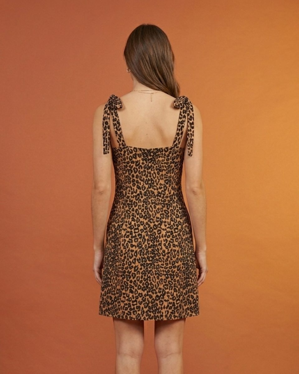 Leopard Print Reformation Dress