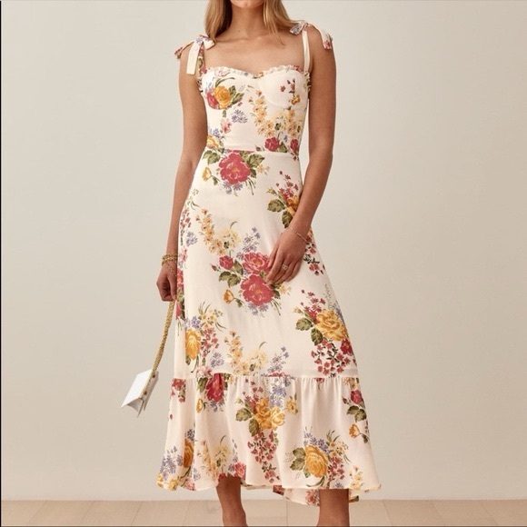 Reformation Nikita Midi Dress