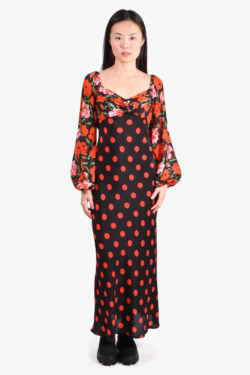Josephine Rose and Polka Dot Dress