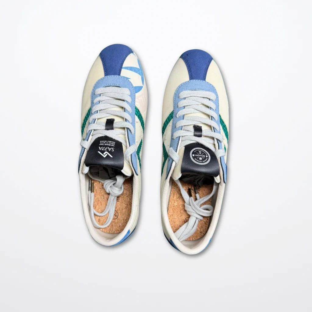 SA77A AMOY Yin (☷) – Up-cycled Sail Sneakers