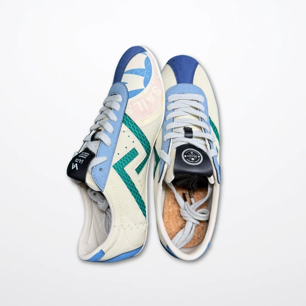 SA77A AMOY Yin (☷) – Up-cycled Sail Sneakers
