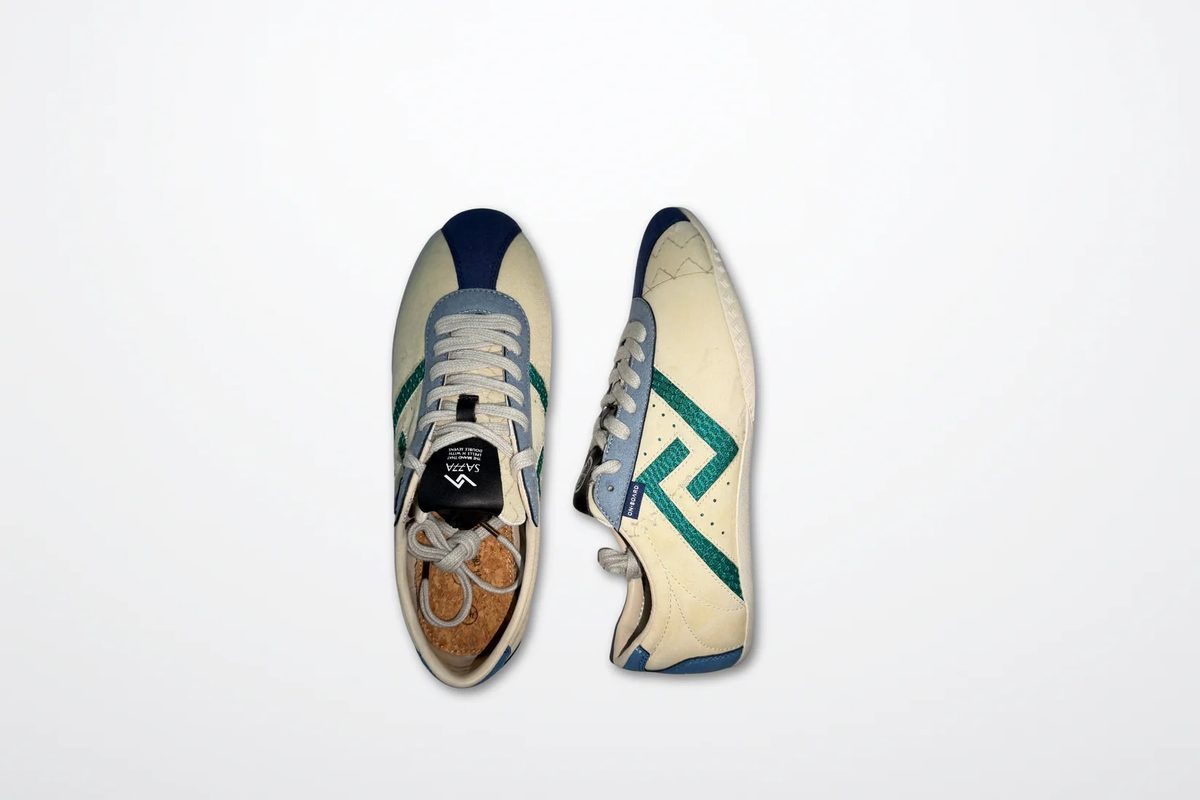 SA77A AMOY Yin (☷) – Up-cycled Sail Sneakers
