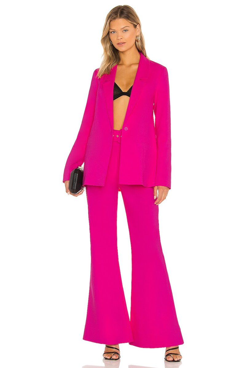 Show Me Your Mumu Pink Blazer & Trouser Set
