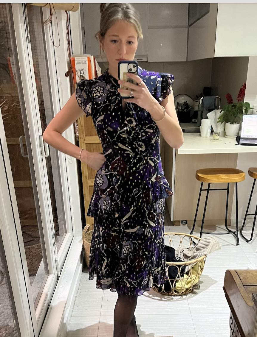 Whistles sparkly dress
