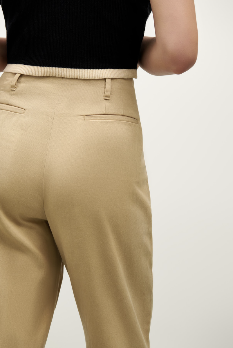 Callie Pants - Camel Brown
