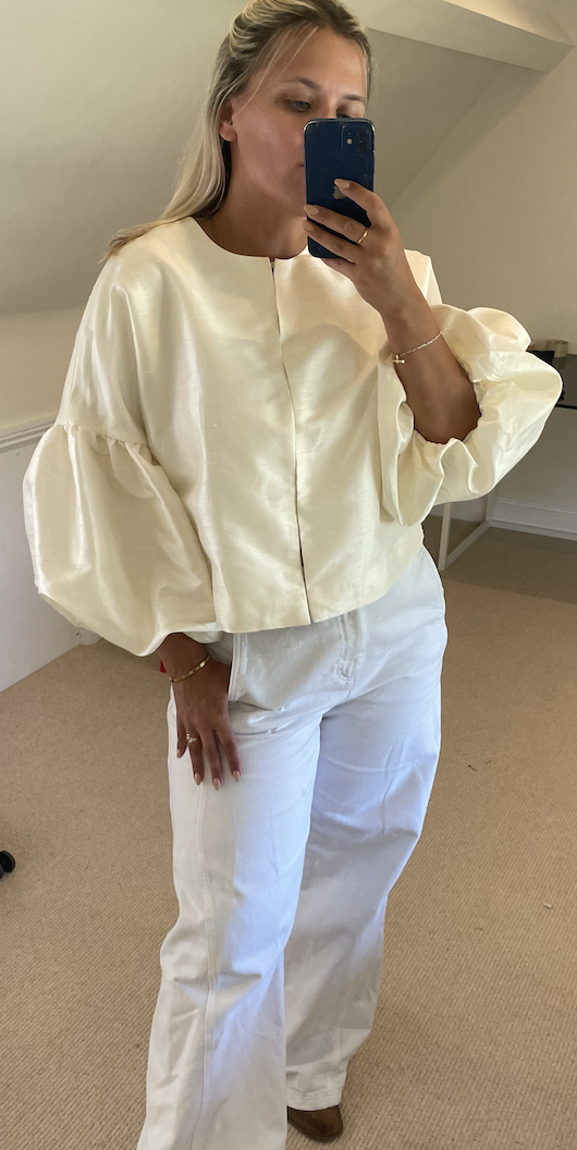 By Malina Viv Satin Top