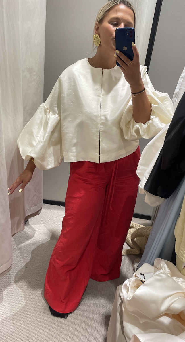 By Malina Viv Satin Top