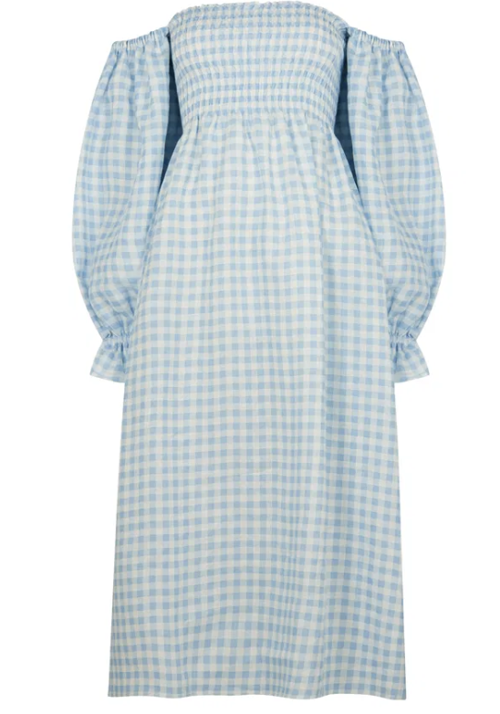 Atlanta Blue Gingham