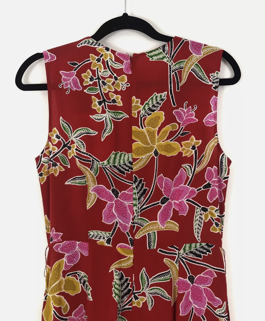 DIANE VON FURSTENBERG 100% silk Jumpsuit