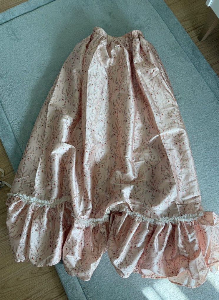 18th Century inspired Marie Antoinette corset and skirt by Enjoue Collectif