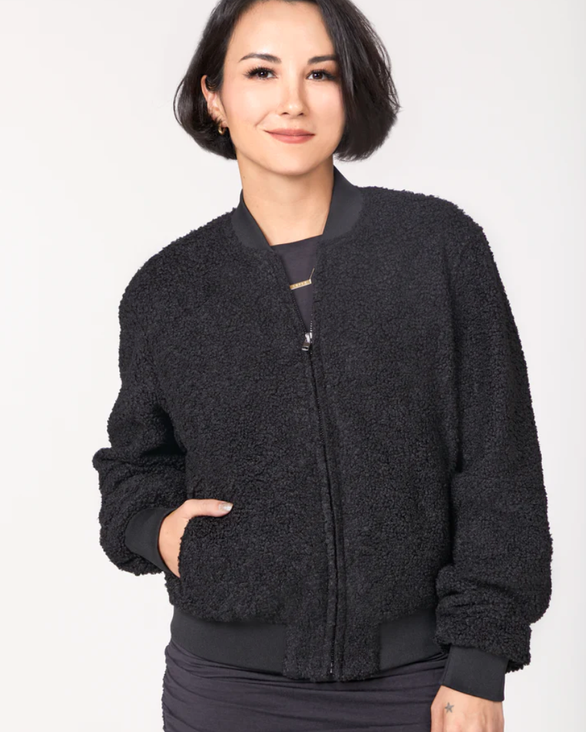 Cozy Teddy Bomber