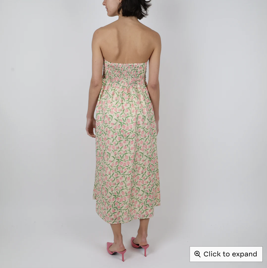 Kitri Genevieve Floral Print Midi Dress