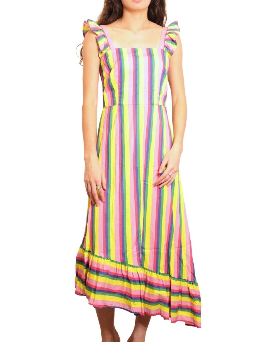 Multicoloured Staud Dress