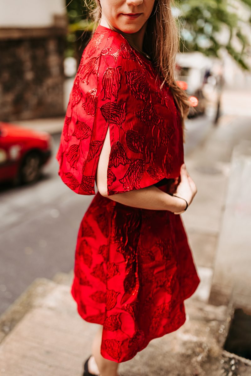 SAN FRANCISCO SKIRT SHORT LENGTH RED