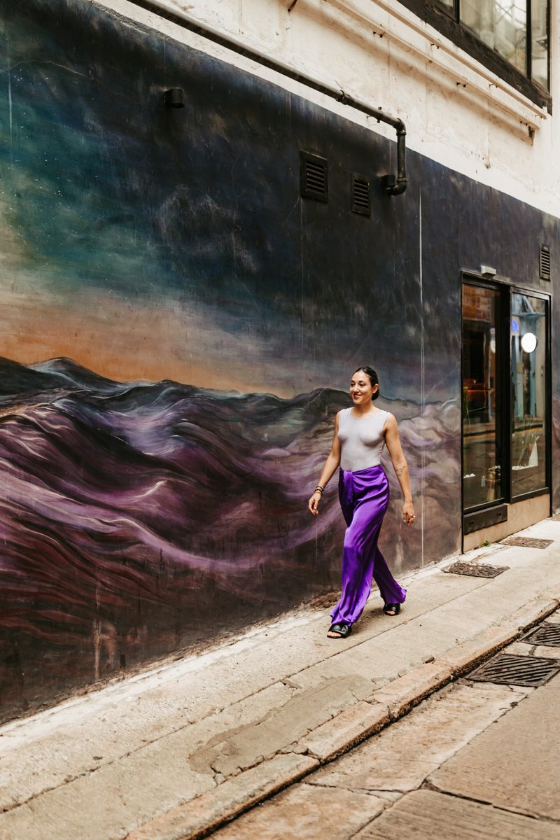 LISBON PANTS PURPLE