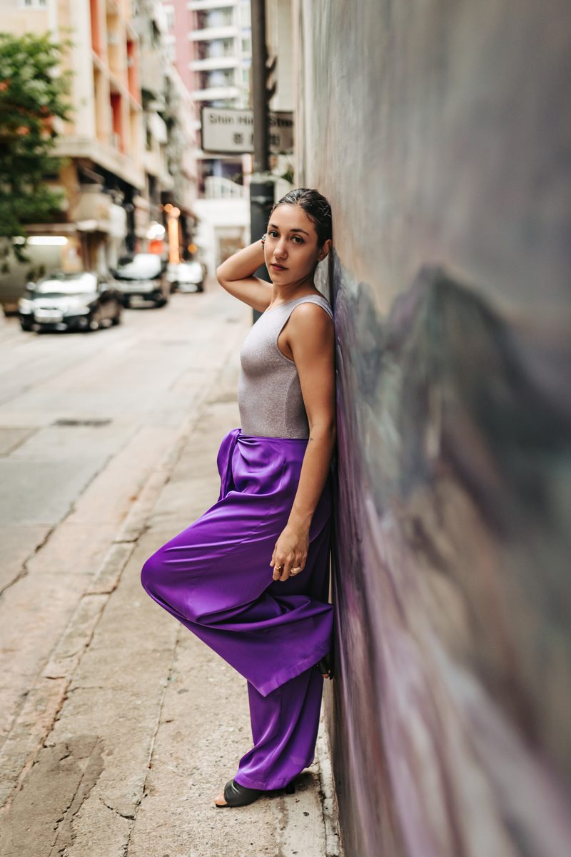 LISBON PANTS PURPLE