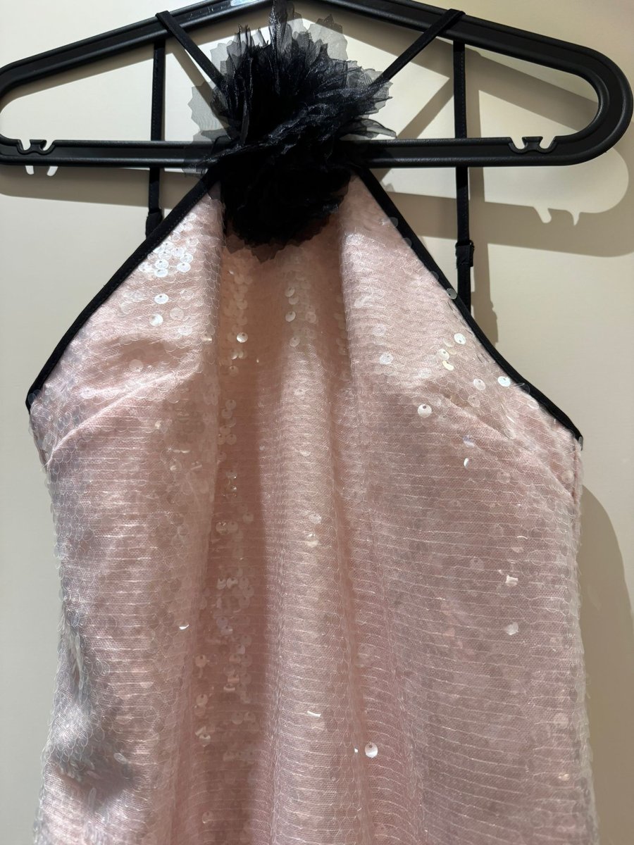 Self Portrait Floral Sequin Mini Dress