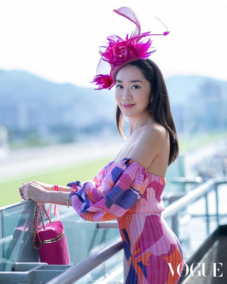 Magenta pink fascinator