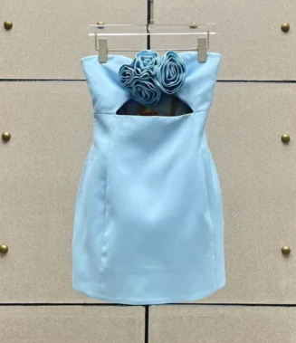 Valencia Dress baby blue