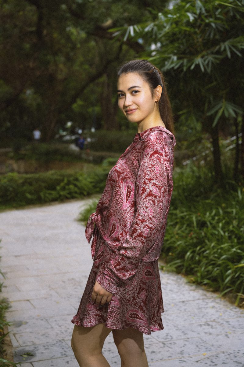 HYACITH SILK SHIRT