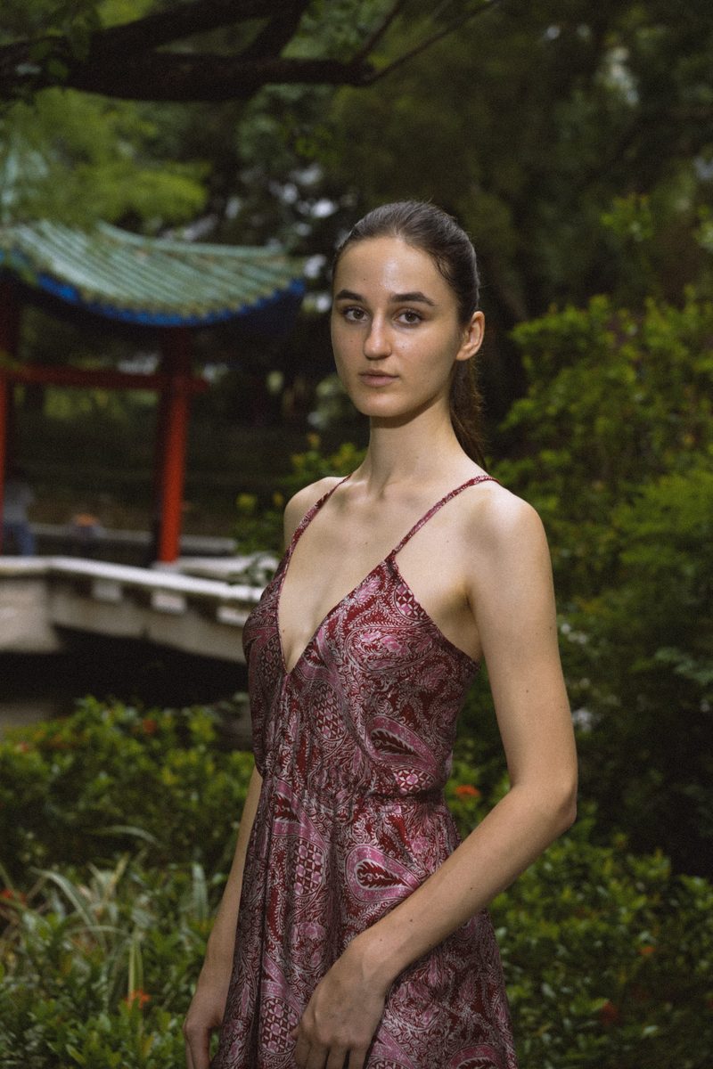 SERENITY SILK DRESS