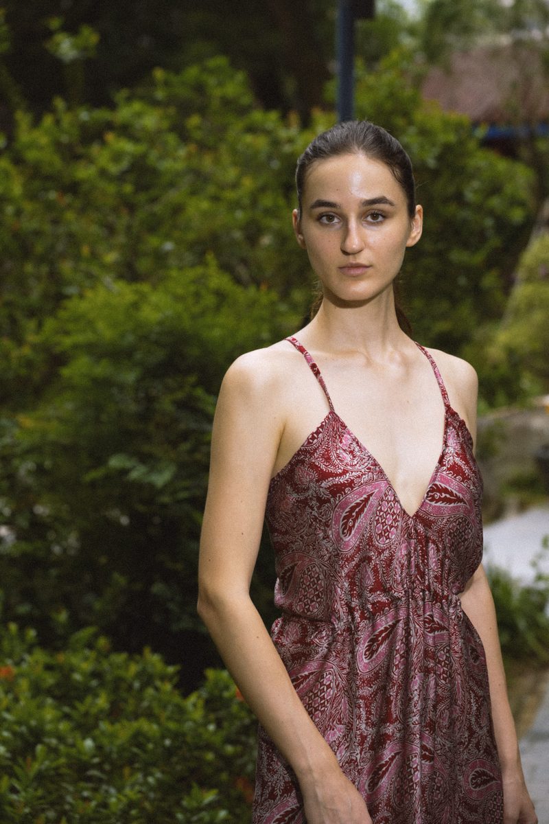 SERENITY SILK DRESS
