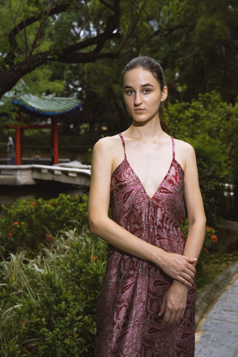 SERENITY SILK DRESS