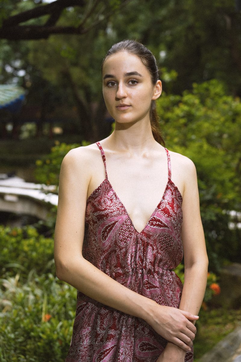 SERENITY SILK DRESS
