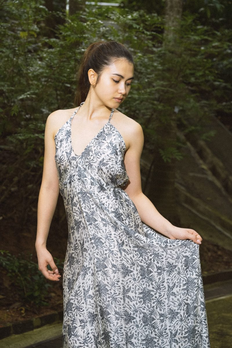 SERENITY SILK DRESS