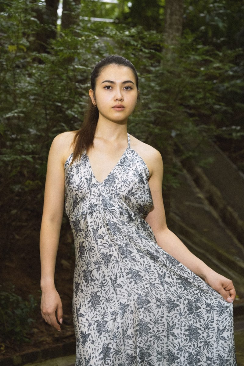 SERENITY SILK DRESS