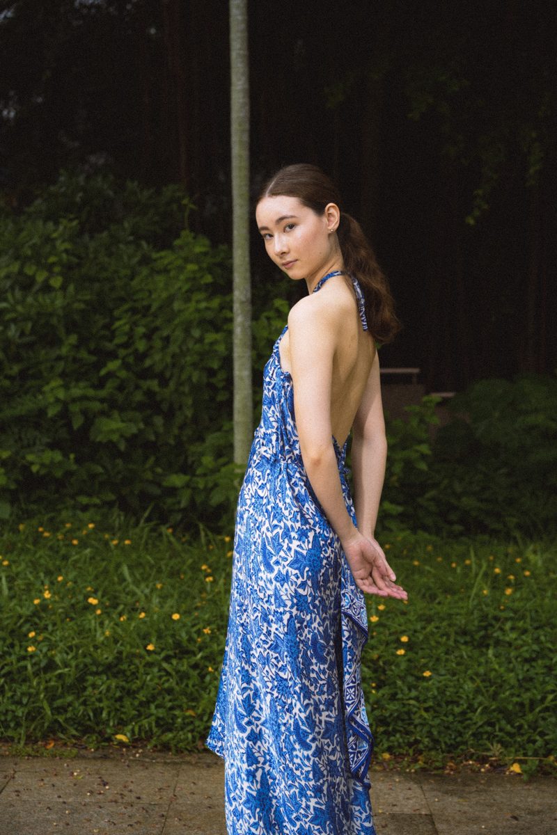 SERENITY SILK DRESS