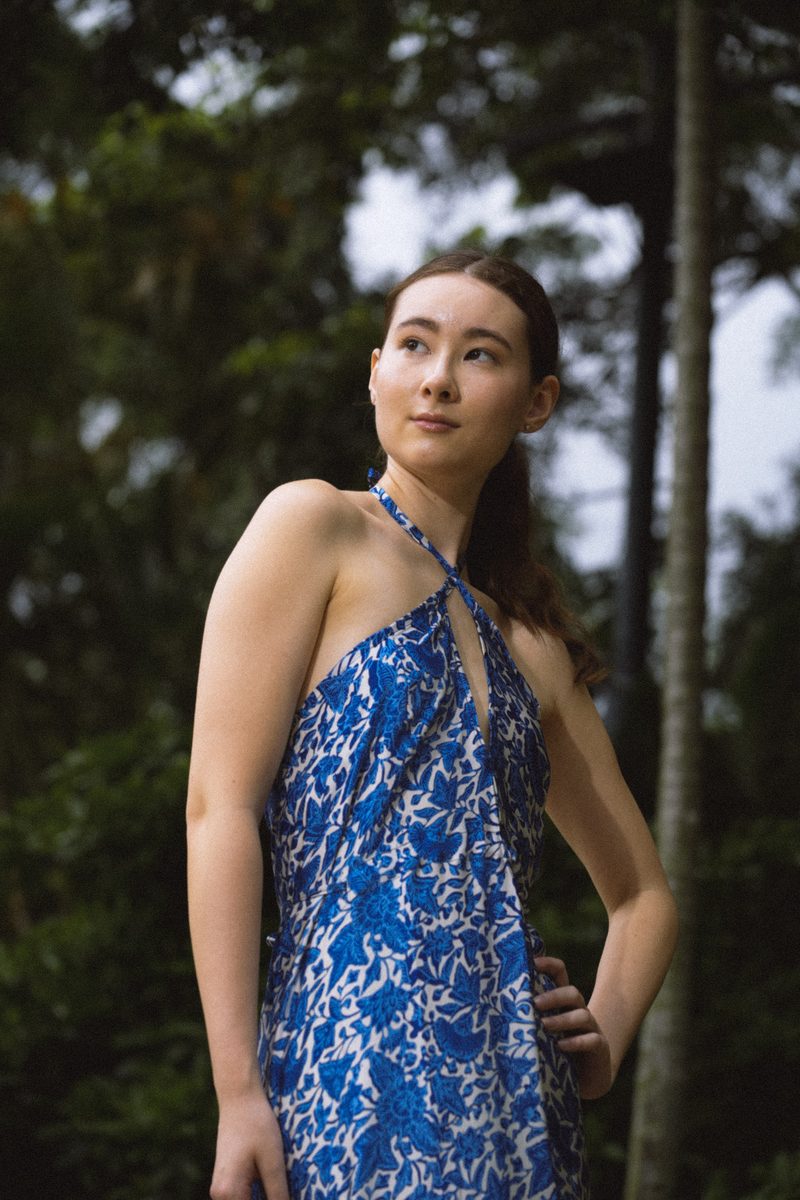 SERENITY SILK DRESS