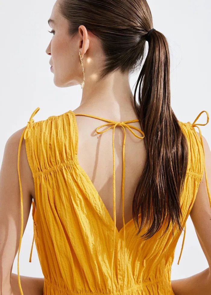 &Other Stories Yellow Dress