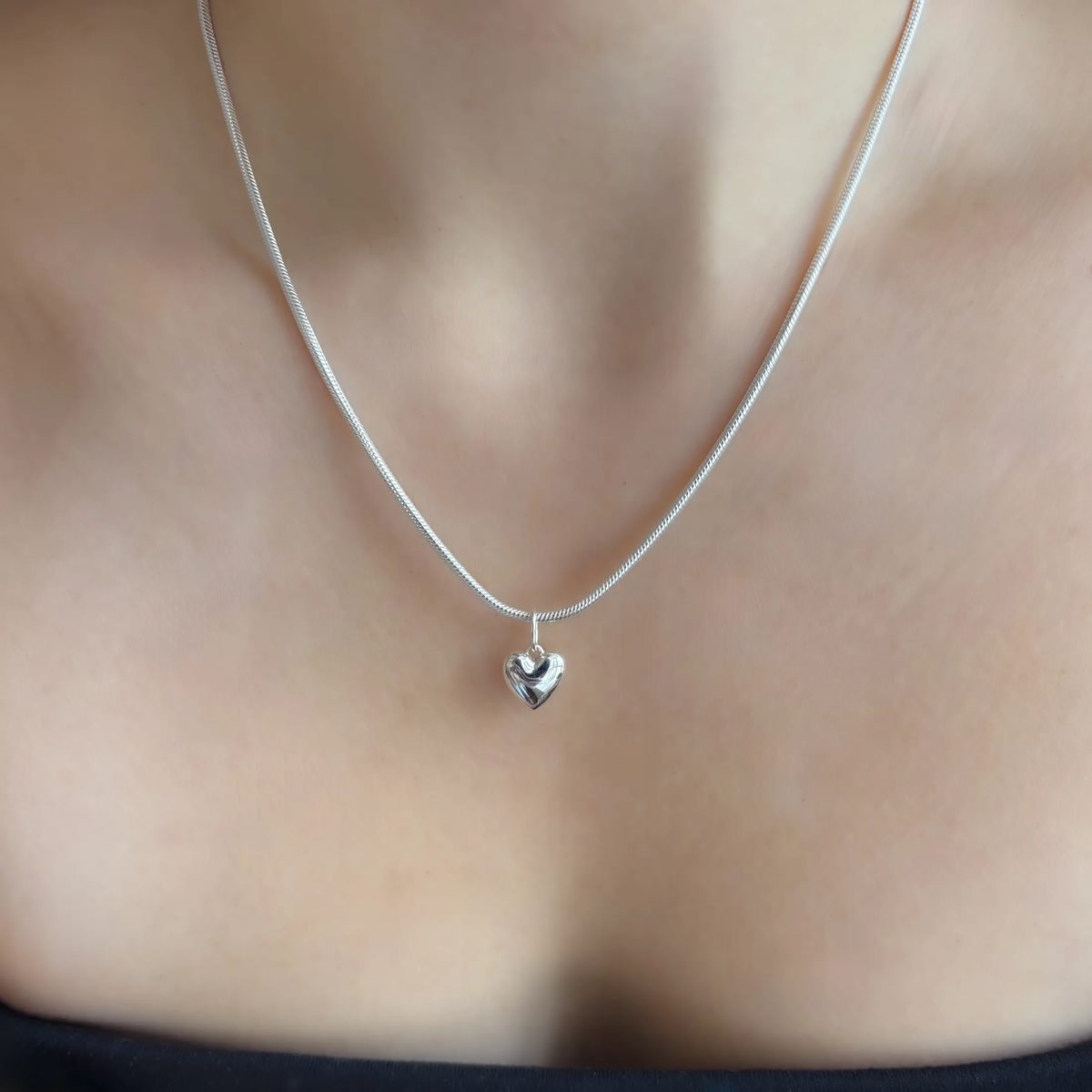 Puffy Heart Pendant